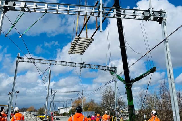 Work is well underway on the Wednesbury to Brierley Hill Metro line. Photo: Midland Metro Alliance