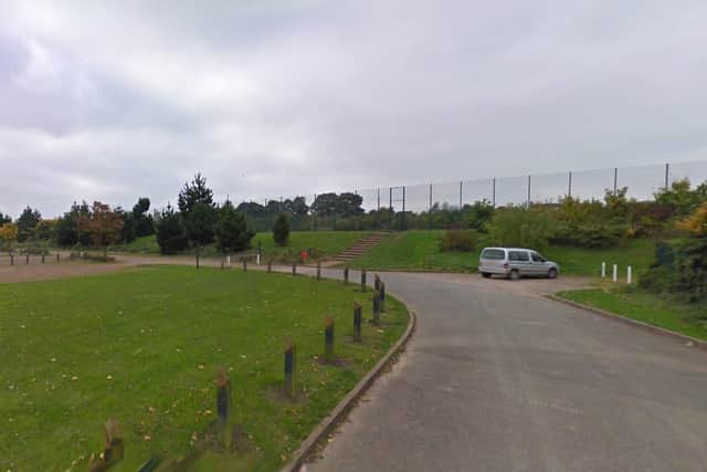Burton Road playing Fields have become the centre of a row about a new lease deal with Gornal Athletic FC. Picture: Google