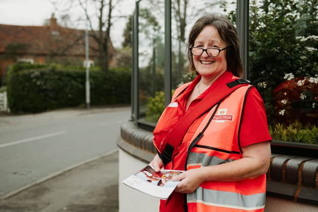 Postie Corin Smith loves her patch