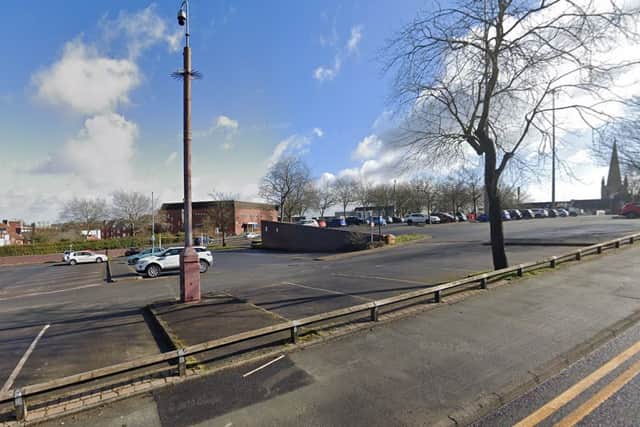 Stafford Street car parks, Dudley. Photo: Google