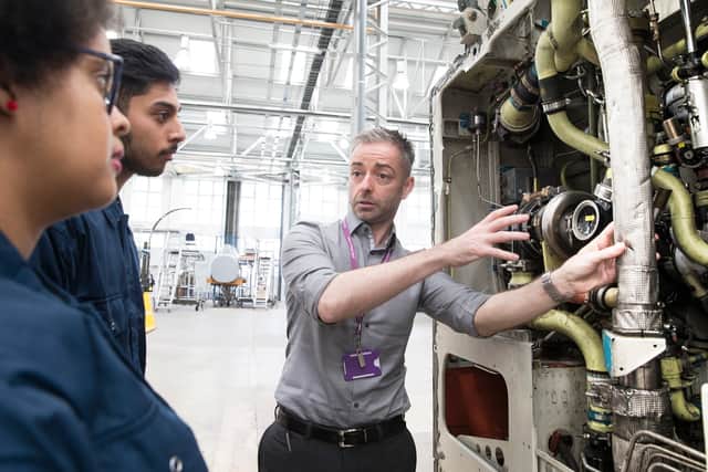Telford College director Robert Lees