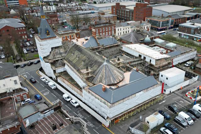 The project will update the existing Grade II listed buildings in West Bromwich town centre
