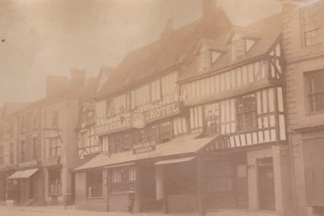 The Swan as it was at the turn of the 20th century