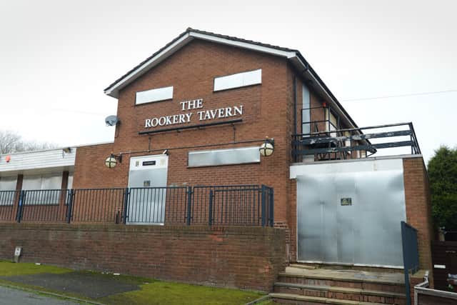 The pub in January 2015 shortly after its closure