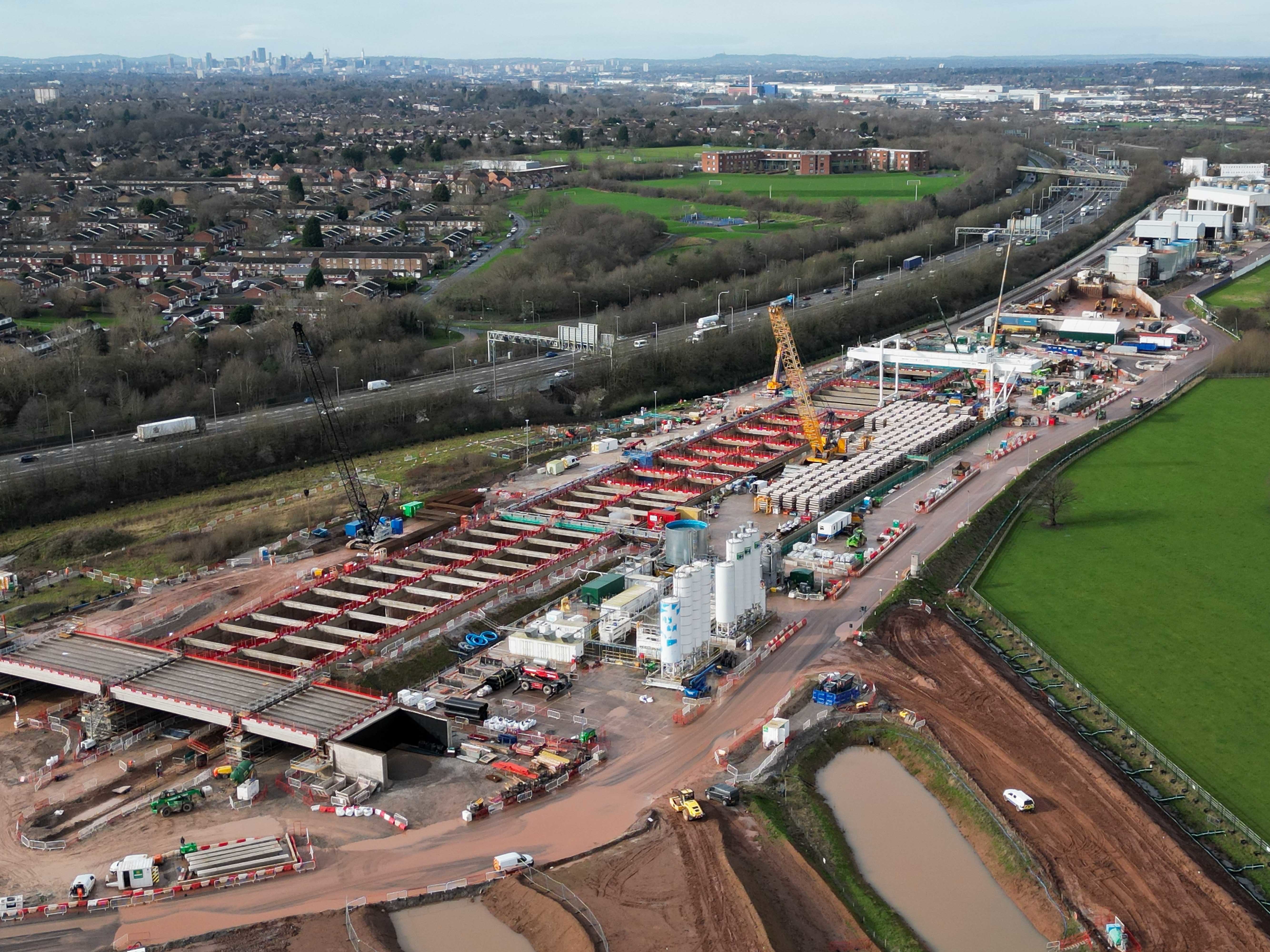 13 pictures reveal incredible scale of HS2 project in the West Midlands