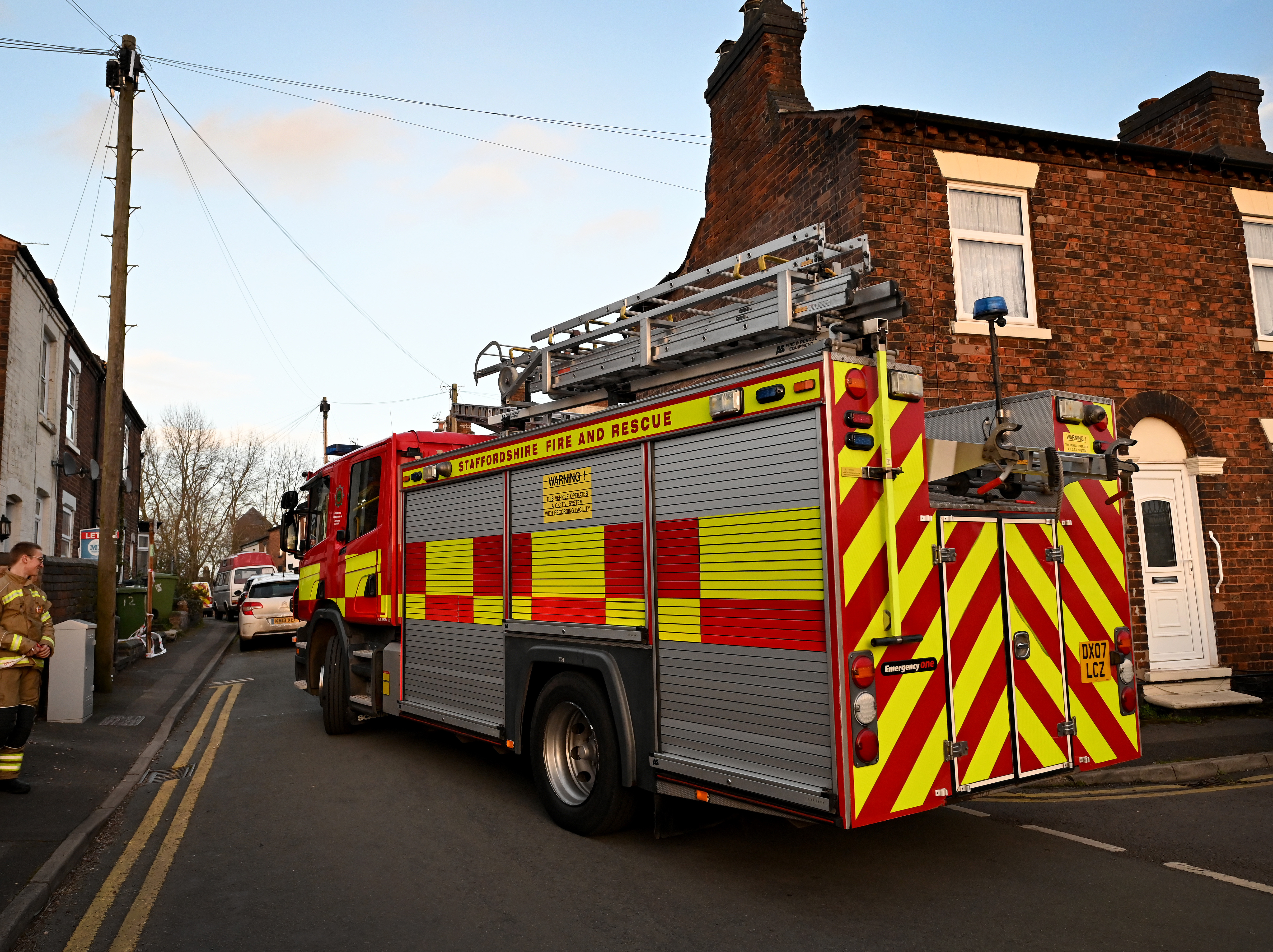 Man in his 90s dies after house fire in Stafford