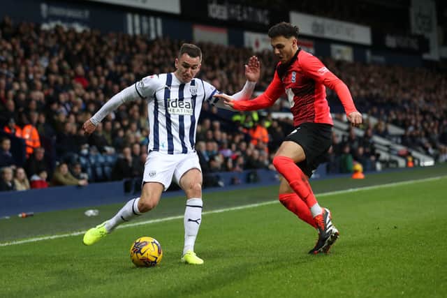 Jed Wallace and Lee Buchanan (Photo by (Adam Fradgley/West Bromwich Albion FC via Getty Images).