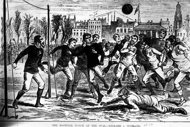 England v Scotland 1878