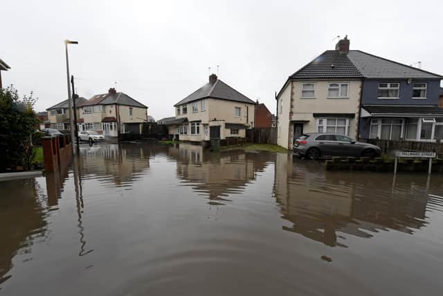 Flooding in Millward Street