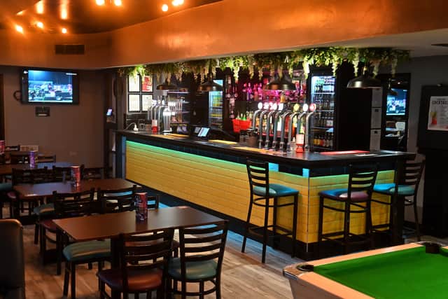 Inside The Broadway Bar and Grill