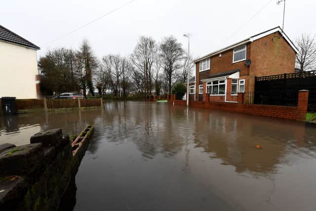 Flooding in Millward Street