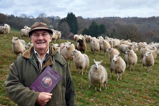 Syd Handy on his farm in 2020