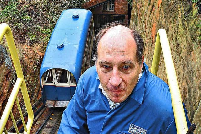 Malvern Tippping, owner of the Bridgnorth Cliff Railway