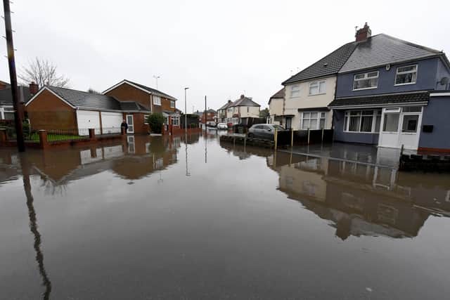 Flooding in Millward Street