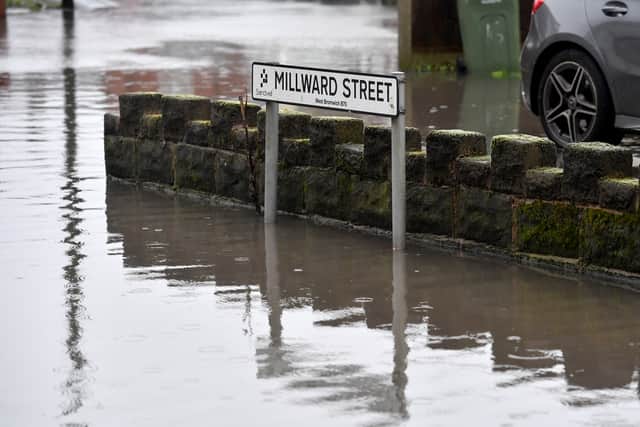 Flooding in Millward Street