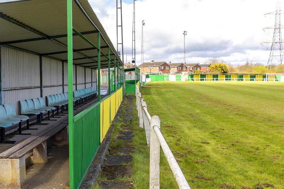 The sale includes a full, league ready football pitch. Credit: Tom Giles & Co