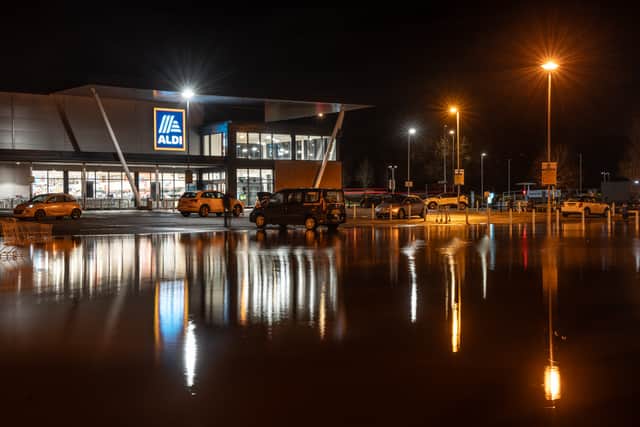 Flooding in Stafford. Photo: Ian Knight / Z70 Photography.