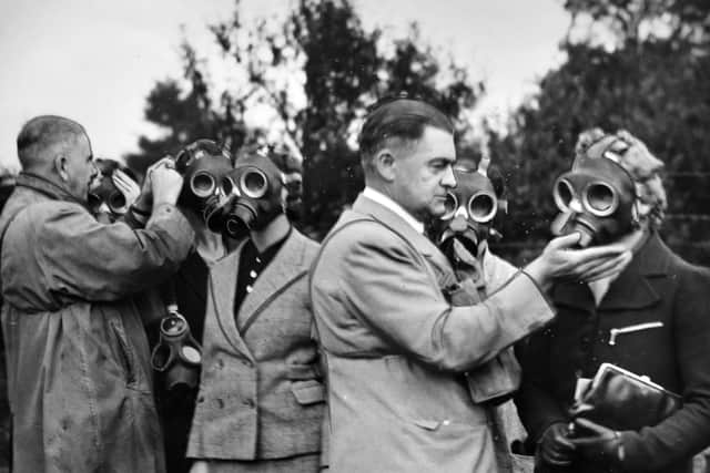 Try this for size – a gas mask drill in Kingswinford.