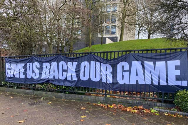 Wolves fans stage protest against VAR