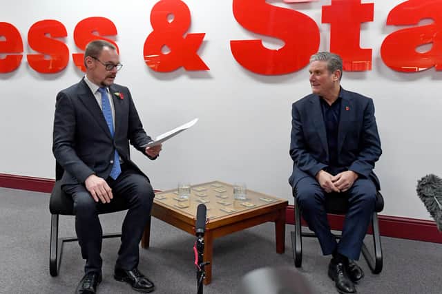 Sir Keir Starmer takes part in a question-and-answer session from Express & Star readers, hosted by Mark Andrews