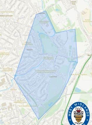 A dispersal order is in place following criminal damage in Coalpool