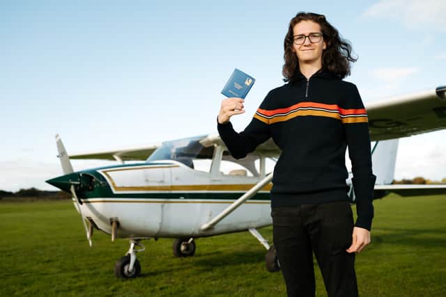 Milo Gwilliam-Baulch at Halfpenny Green Airport
