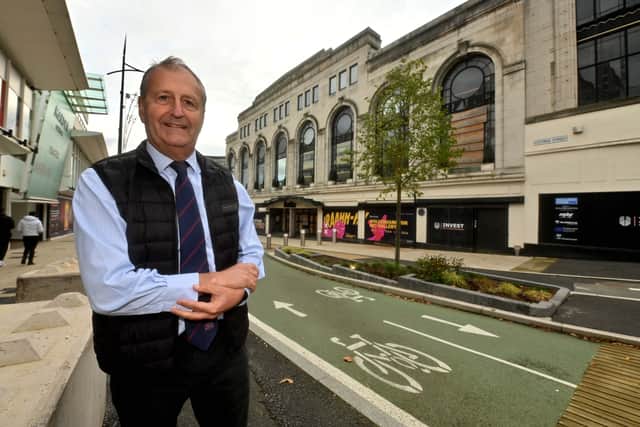 Henry Carver is calling for action with the former Beatties building