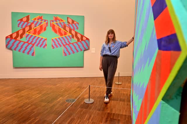 The exhibition provides a wide range of pieces, as shown by Helen Little