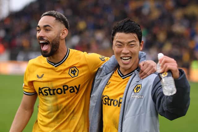 Matheus Cunha and Hwang Hee-Chan (Getty)