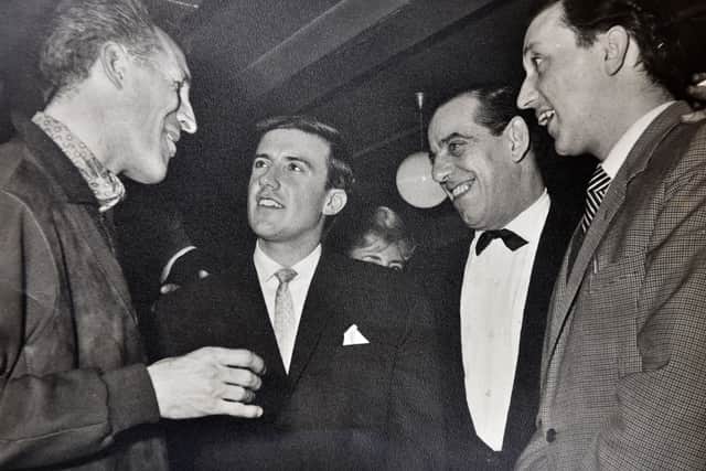 Dudley Hippodrome in it's heyday, with Bruce Forsyth, Roy Castle, Ben Warris and Ken Dodd, around 1940   