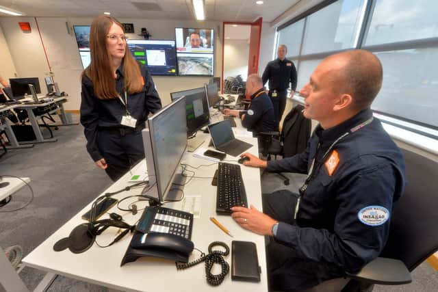 There is a rolling shift of people running the room 24/7