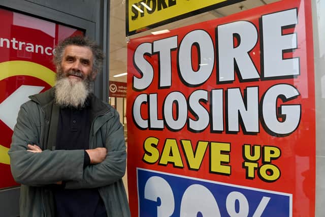 Dudley Wilko is set to close next week. Customer Wayne Siverns