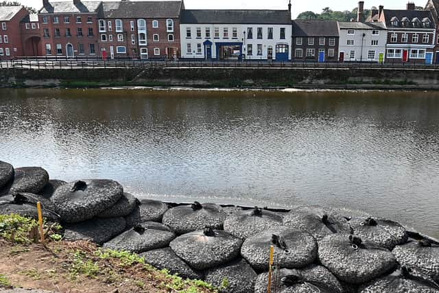 The new defences will offer more protection to people living next to Beales Corner