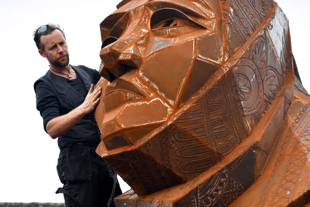 Metal artist Luke Perry has created the sculpture which is destined for Smethwick