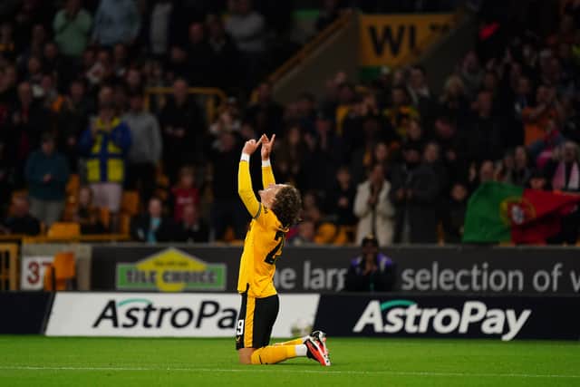 Fabio Silva. Picture: Mike Egerton/PA Wire.