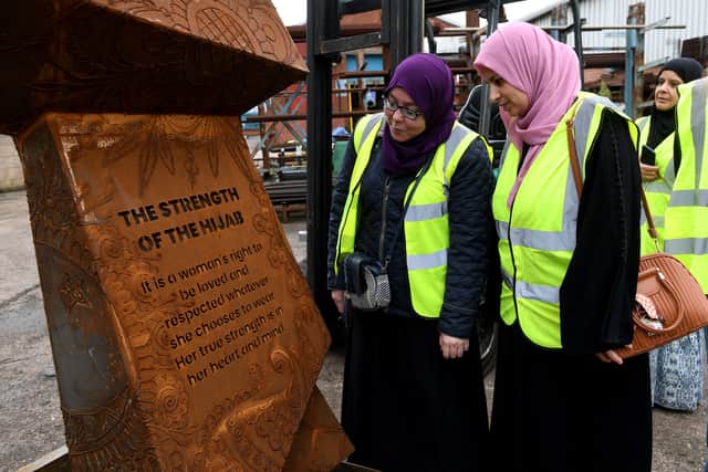 Metal artist Luke Perry has created the sculpture which is destined for Smethwick