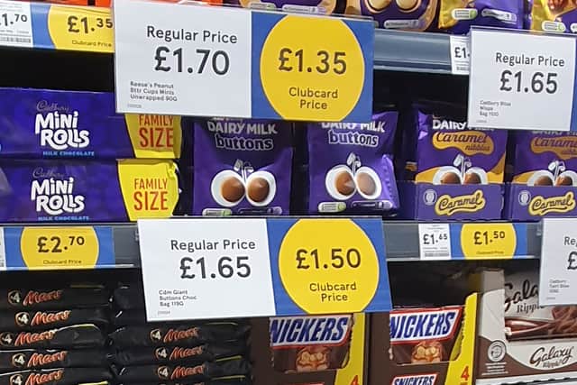 Plenty of items are also available with Clubcard discounts