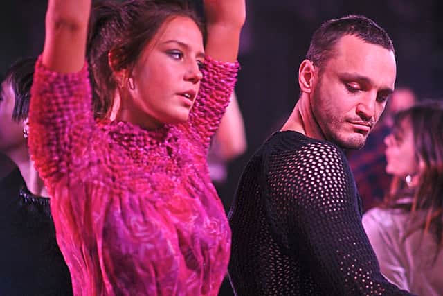 Adele Exarchopoulos as Agathe and Franz Rogowski as Tomas in provocative romantic drama Passages
