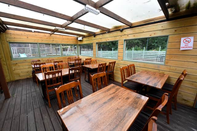 Two new dining spaces have been created with a combined capacity of 150 people