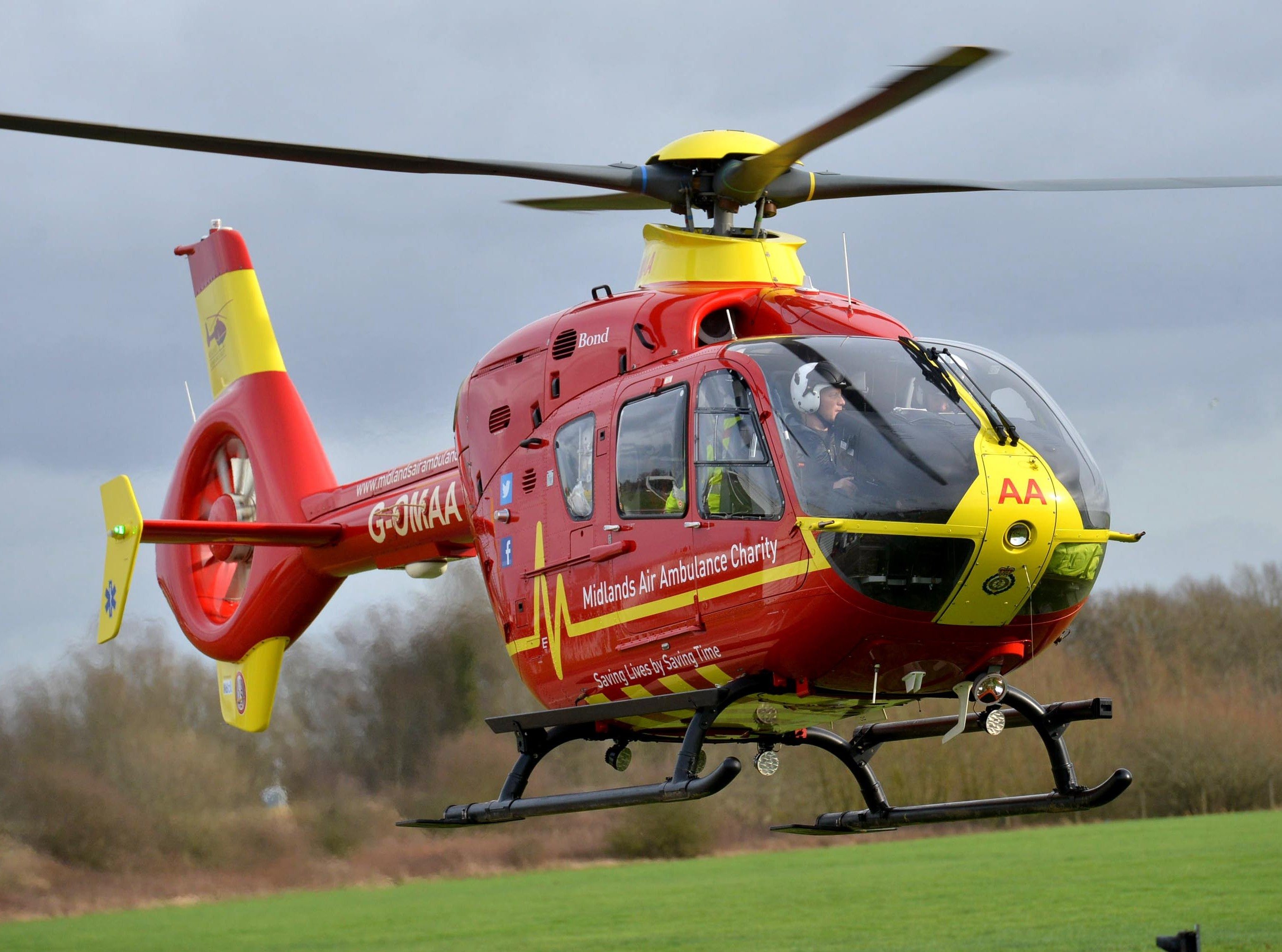 Elderly motorcyclist airlifted to hospital after crash with coach ...