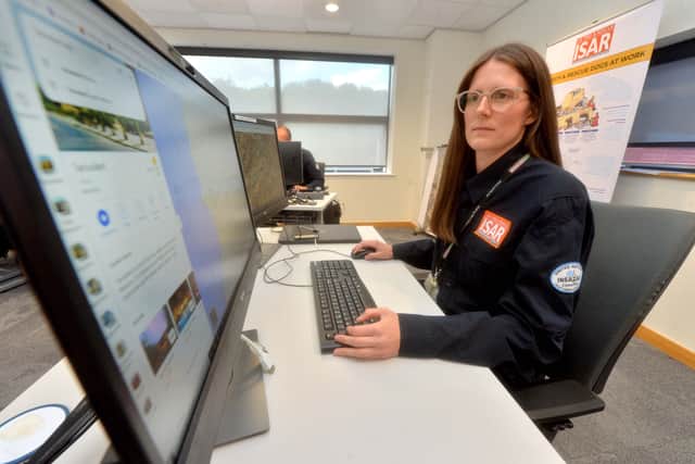 Hannah Spencer keeps an eye on operations in Morocco