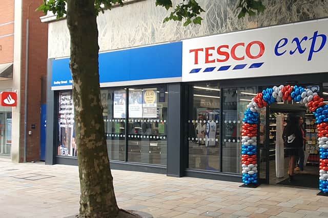 The store is set on the location of the former Clinton's Cards