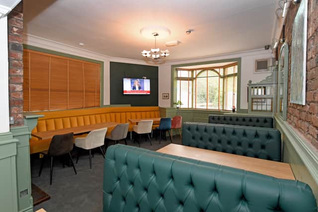 The pub has re-opened with a new look