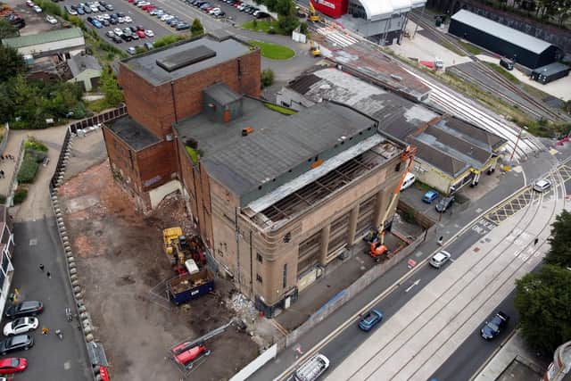 Work is continuing to demolish Dudley Hippodrome