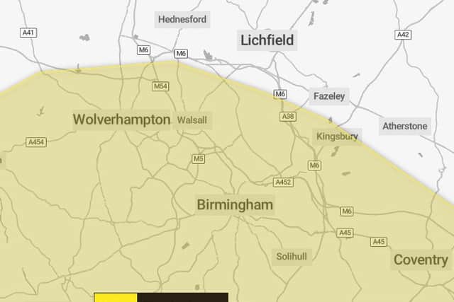 Weather warning and flood alerts issued for parts of the Black Country ...