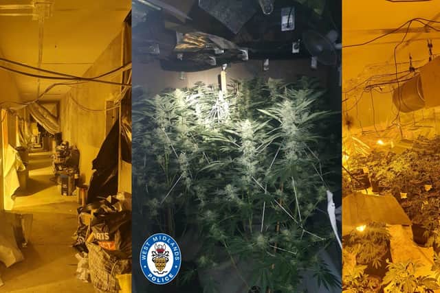 Three images released by Wolverhampton Police. 