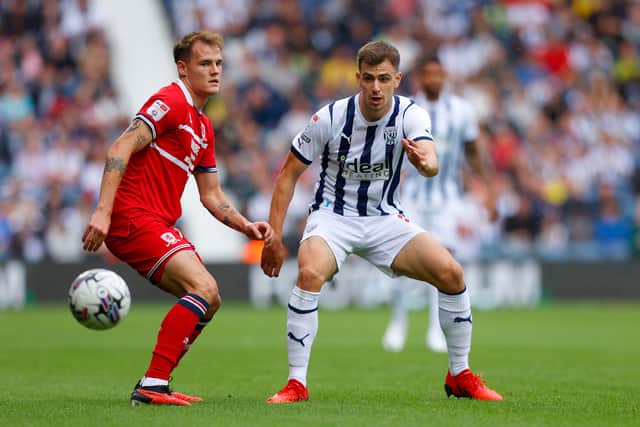 Jayson Molumby (Photo by Malcolm Couzens for Adam Fradgley/West Bromwich Albion FC via Getty Images).