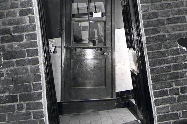 The view through the door could be disorientating, as this picture showed