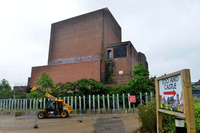 The work has now begun to demolish the Hippodrome, which will take four months