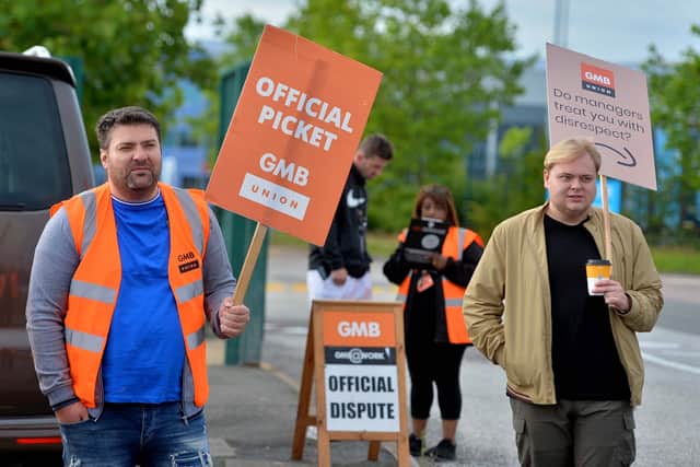 It was a morning for workers to call on management for more respect and a fair wage